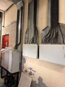 DB and cable tray